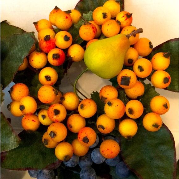 Decorative Fruit Accent 4 pieces NEW - Picture 5 of 13